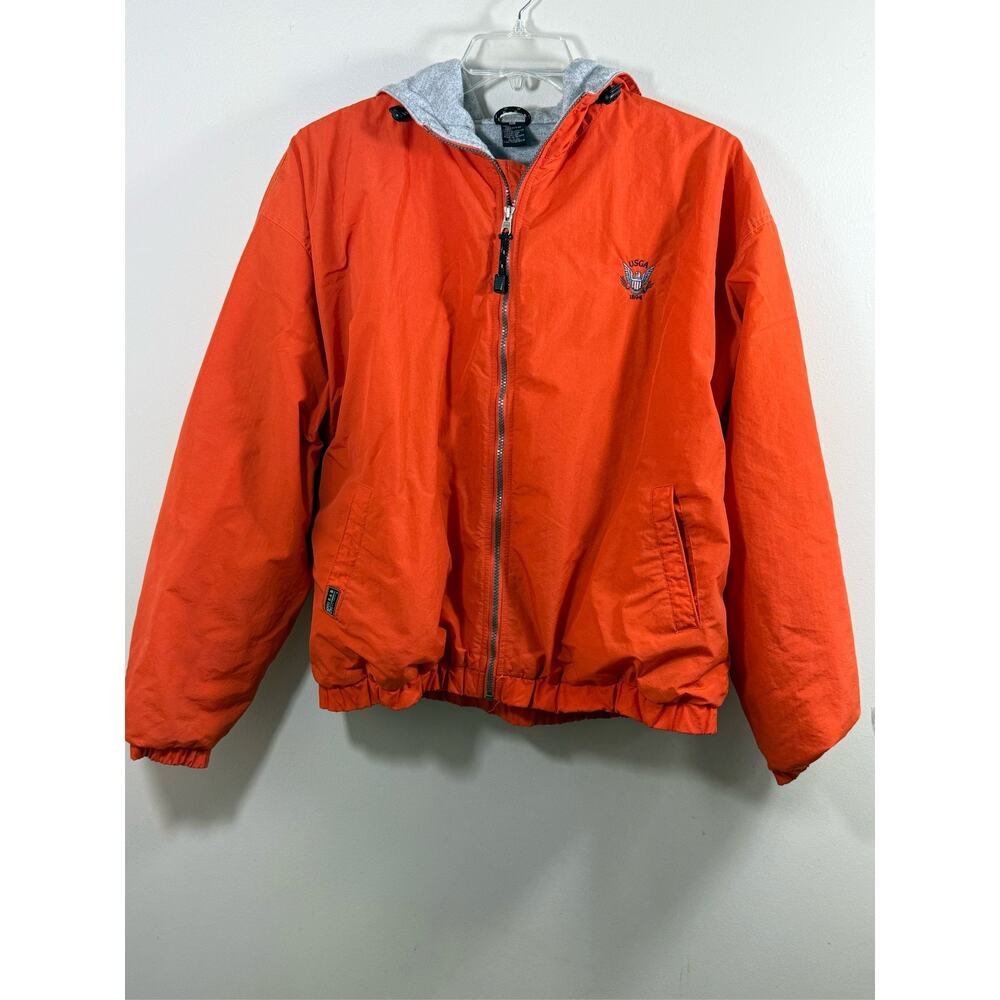 Vtg USGA Gear Sports Y2K Hooded Jacket Golfcore Windbreaker